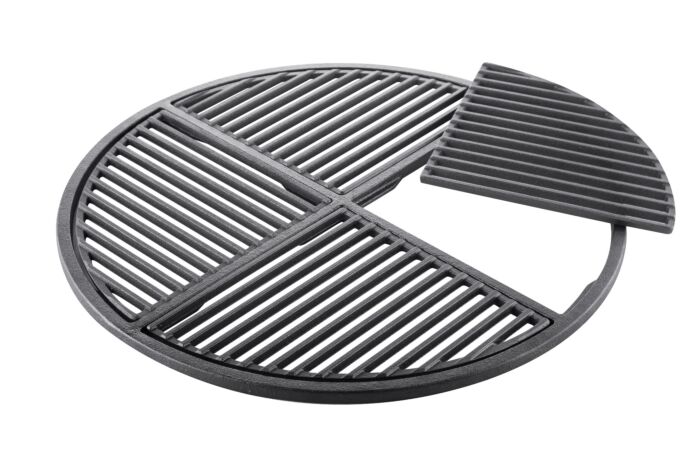 Cast Iron Grate, Pre Seasoned, Non Stick Cooking Surface, Modular Fits 22.5 Grills