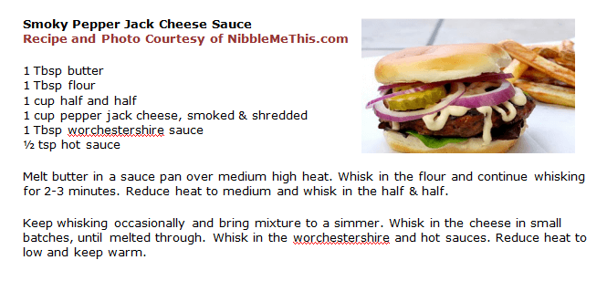 cheese sauce recipe for burgers